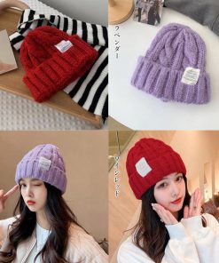 ニット帽 | ケーブル編み ニット帽子 レディース秋冬