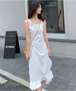 マキシ | サマーワンピース ワンピース レディース 着痩せ ノースリーブ ひざ下 カジュアル 韓国風 無地 気質 可愛い 通勤通学 ロングワンピース 20代30代40代 夏 大人