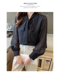 シャツ・ブラウス | シャツ ブラウス 秋冬 レディース スカーフタイ きれいめ フォーマル 春 長袖 無地 シンプル カジュアル 上品 通勤 お出かけ エレガント フェミニン オフィス