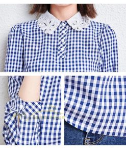 シャツ・ブラウス | ブラウス シャツ レディース トップス シャツブラウス 長袖ブラウス トップス おしゃれ ゆったり 無地 チェック柄 通勤通学 お出かけ カジュアル 20代30代40代