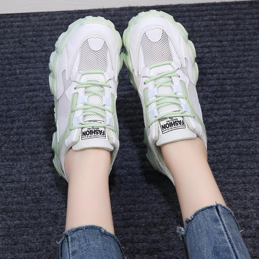 ムートンブーツ | メッシュ スポーツ 蒸れない シューズ スニーカー カジュアル ローカット ダッドスニーカー 厚底靴 レディース スニーカー