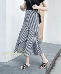 スカート | フレア ロング春物 レディース 春夏 スカート黒 ボトムス 春夏秋 新作 カジュアル 通勤通学 チェック柄 Aライン着やせ 20代30代40代