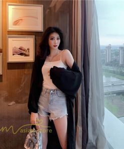 カーディガン | レディース 春 ロング ひんやり 夏 フェミニン カジュアル 無地 白 黒 コーデ オフィス 長袖 激売れ 薄手 細見え 体型カバー お出かけ シフォン