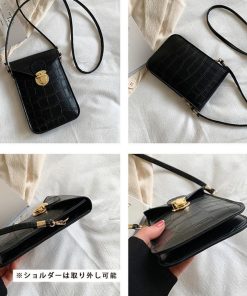 ショルダーバッグ | スマホショルダー ミニポシェット 縦型