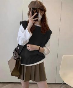 ニット・セーター | ニットベスト レディース ニットジレ