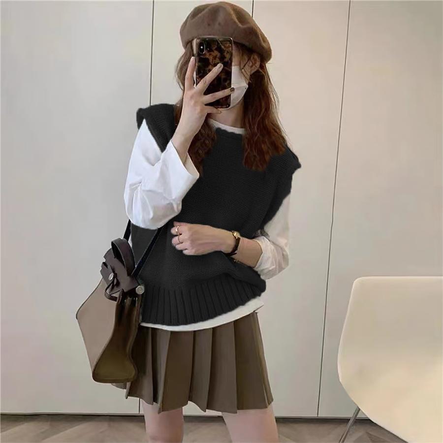 ニット・セーター | ニットベスト レディース ニットジレ