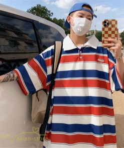 Tシャツ | ポロシャツ メンズ ボーダー 半袖シャツ カットソー メンズゆったり カジュアル 夏新作 おしゃれ ポロ サマーシャツ カッコウイイ 夏 プレゼント 上品