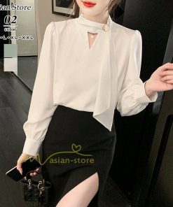 シャツ・ブラウス | シャツ ブラウス 秋冬 レディース スカーフタイ きれいめ フォーマル 春 長袖 春夏 フェミニン 20代30代40代 カジュアル エレガント 通勤通学 お出かけ 着痩せ