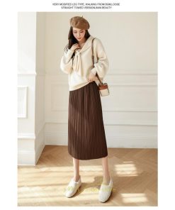 スカート | フレア レディース 40代 きれいめ おしゃれ 着痩せ 秋 冬 ボトムス ロング プリーツ20代 スリット Aラインゆったり 50代 30代