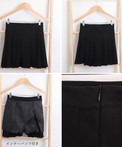 ミニスカート | プリーツハイウエスト韓国