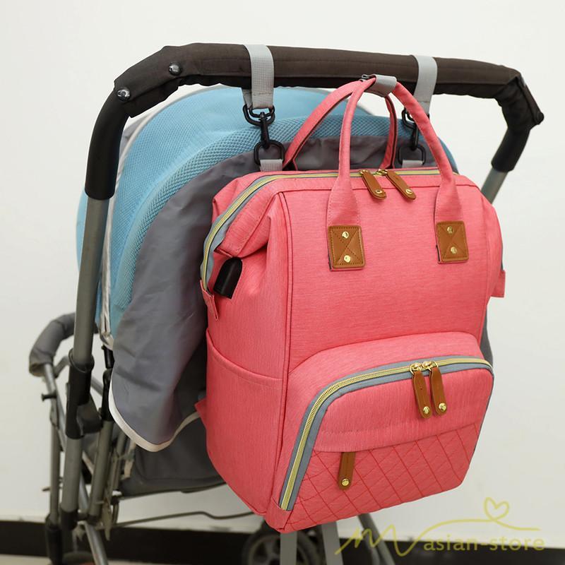 女性用バッグ | ママバッグ ママリュック マザーズバッグ マザーズリュック カバン 大容量 USB接口 保温ポケット 多機能 防水 哺乳瓶 レディース バッグパック 出産祝い 撥水