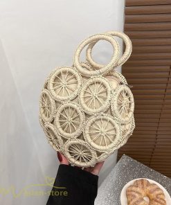 さいふ　バッグ | カゴバッグ バック 籠 夏 手編み レディース ハンドメイド トートバッグ ナチュラル かごバッグ 夏 サマーバッグ 2022新作 軽い オシャレ 可愛い 女の子