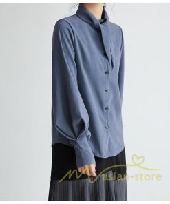 在庫ある | 短納期シフォンブラウスレディース パフスリーブシャツ ビジネスブラウストップス オフィスフォーマルシャツブラウス 薄手 春夏衣装 通学通勤 着痩せ OL 無地