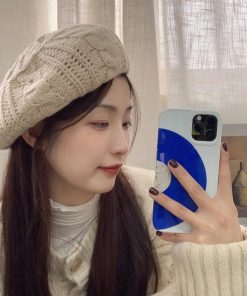ベレー帽 | ニットレディース帽子 3色