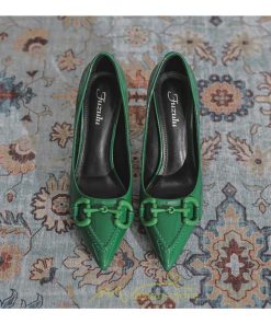 パンプス | 痛くない ポインテッドトゥ エナメル 疲れにくい 黒 緑 ベージュ パーティー 走れる 大人 春夏レディース 通勤 シューズ デート エレガント お仕事