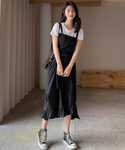 マキシ | サマーワンピース ワンピース レディース 着痩せ ノースリーブ ひざ下 カジュアル 韓国風 無地 気質 可愛い 通勤通学 ロングワンピース 20代30代40代 夏 大人