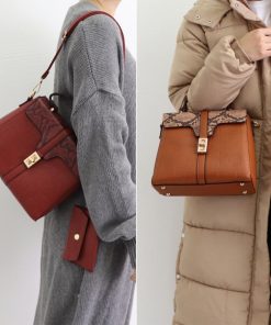 ハンドバッグ | レディース クロコ柄バッグ