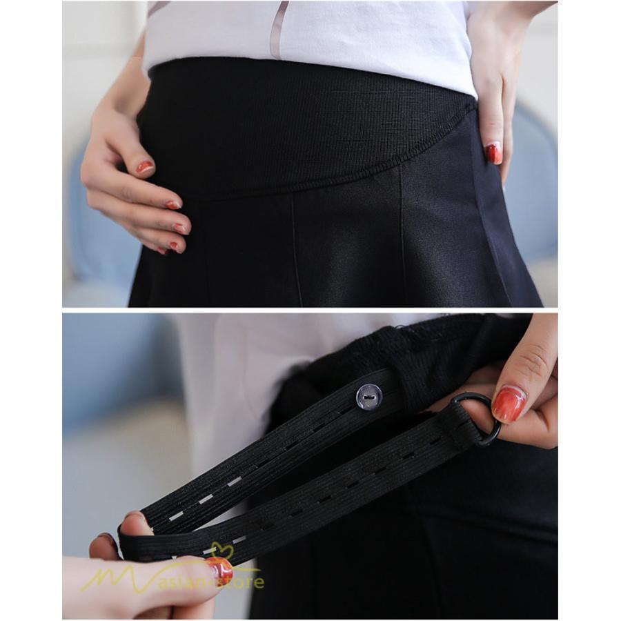 スカート | レディース マタニティショート丈 夏服 サマー おしゃれ 着痩せ 大きいサイズ ウエスト調整 大きいサイズ 上品 カジュアル 裏地付き