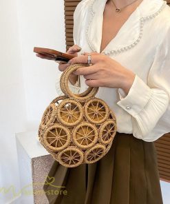 さいふ　バッグ | カゴバッグ バック 籠 夏 手編み レディース ハンドメイド トートバッグ ナチュラル かごバッグ 夏 サマーバッグ 2022新作 軽い オシャレ 可愛い 女の子