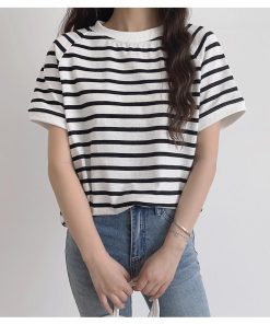 ｔシャツ・カットソー | カットソー チュニック レディース トップス 体型カバー シンプル Tシャツ きれいめ ストライプ柄 半袖 夏物 カジュアル 20代30代40代50代 ゆったり 通勤通学