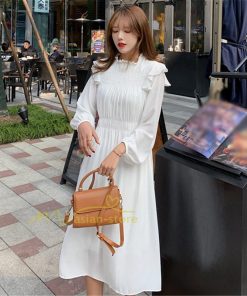 マキシ | ワンピース レディース ゆったり 長袖 オシャレ 呼ばれ 韓国風 二次会 同窓会 通勤 ロング丈 新春 ロング 着痩せ エレガント きれいめ 20代30代40代 体型カバー