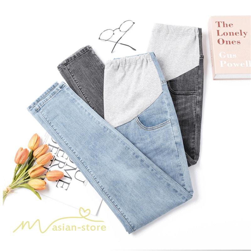 パンツ レギンス | マタニティ パンツ レディース ボトムス デニムパンツ ジーンズ デニム テーパードパンツ マタニティパンツ ロングパンツ 大きいサイズ ウエスト調整 春