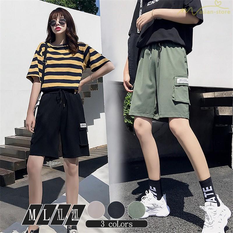 チノ・テーパード・ジョガー・スキニーパン | カーゴパンツ ショートパンツ 無地 五分丈パンツ 夏コーデ ポケット付き オシャレ ストレートパンツ 韓国風 かっこいい ゆったり 2020新制作 アメリカ風 薄手