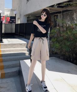 チノ・テーパード・ジョガー・スキニーパン | カーゴパンツ ショートパンツ 無地 五分丈パンツ 夏コーデ ポケット付き オシャレ ストレートパンツ 韓国風 かっこいい ゆったり 2020新制作 アメリカ風 薄手