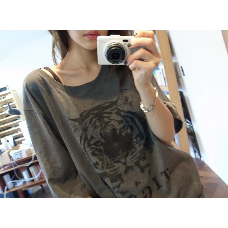 tシャツ・カットソー | Tシャツ レディーストップスTシャツ ゆったりTシャツ 可愛い カジュアル 半袖 M L XL XXL おしゃれ コットン上着 柔らか 通学通勤 学院 肌触り良さ 2020春夏