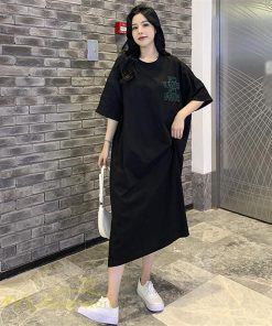 ワンピース | ゆるマタニティウェア レディース 着痩せ 夏 上品 妊婦服 大きいサイズ 体型カバー ゆったり ひざ下丈 マタニティ送料無料