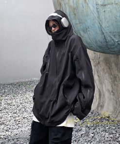 コート・ジャケット | マウンテンパーカー レディース アウター パーカー ジャケット メンズ 男女兼用 ブルゾン カジュアル 大きいサイズ Oversize 羽織り 防風 無地 ゆったり