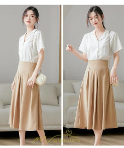 スカート | フレア ロング丈 膝丈 オフィス レディース 送料無料 20代 30代 40代 50代 レディースファッション 通勤 美脚 OL ビジネス オフィス お出かけ 面接