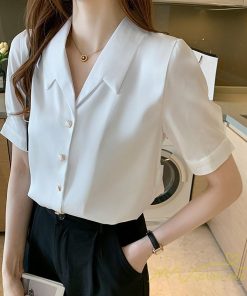 シャツ・ブラウス | ブラウス シャツ オフィス レディース 白 半袖 ビジネス カジュアル 通勤着 レディース 半袖 シャツ トップス 女性着 上品 きれいめ ブラウス エレガント