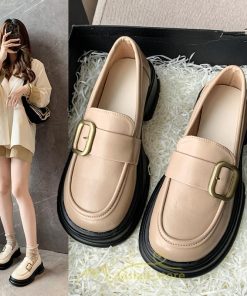 ローファー | レディース 靴 シューズ レザー調 合皮 厚底 履きやすい 韓国風 人気 クラシック 可愛い パンプス 通勤 春 夏 通学 冬 学生靴 秋