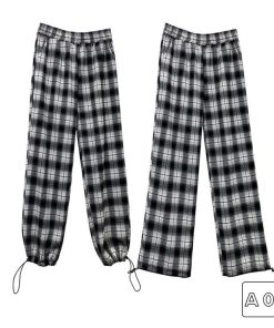 クロップドパンツ | チェック柄 あったか ストレートパンツ カーゴパンツ レディース おしゃれ ロングパンツ カジュアル 裏起毛パンツ 着やせ