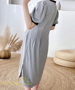 ワンピース | マタニティレディース 半袖 無地 産前 産後 カジュアル Aラインマタニティウェア 上品 サマー妊婦服