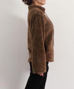 ジャケット・ブルゾン | ボアジャケット レディース 起毛ブルゾン