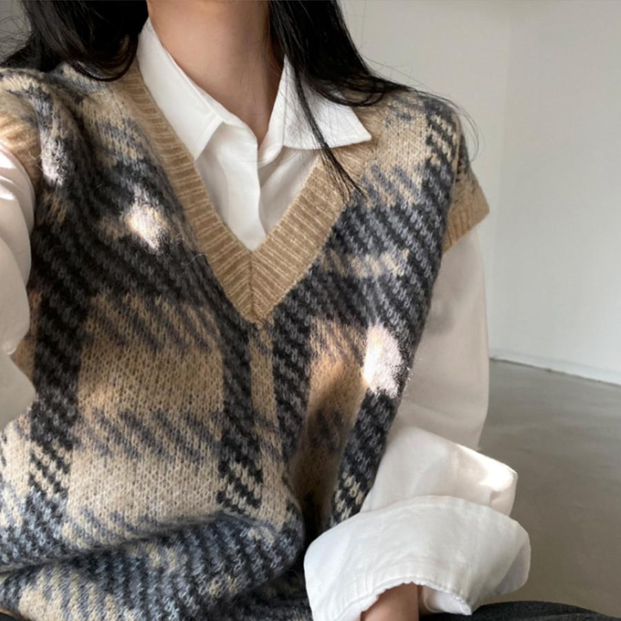 ニット・セーター | ニットベスト レディース ニットジレ秋冬
