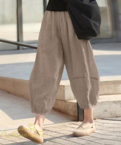 ワイドパンツ | パンツ 無地 レディース 着痩せ かわいい 9分丈 カジュアルパンツ テーパードパンツ ガウチョパンツ 40代 30代 体型カバー 20代 お出かけ