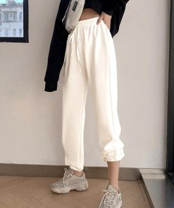 サルエルパンツ | ロングパンツ カジュアル 無地 ウエストゴム ヨガウェアパンツ レディース 韓国 スウエットパンツ