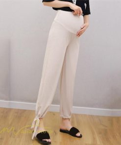 パンツ レギンス | ワイドパンツ 妊婦服 カジュアル レディース 産前 マタニティウェア ゆったり ウエスト調整 大きいサイズ 無地 ママ 夏 春 ストレッチ マタニティパンツ 9分丈