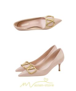 パンプス | ハイヒール 黒 ブラック ベージュ つや消し ヒール レディース ピンヒール ポインテッドトゥ セクシー 可愛い 高め OL 6センチ9.5センチ 通勤 女性