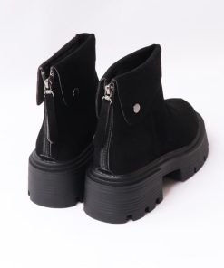 ショートブーツ | 厚底 バックジップ 韓国