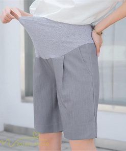 パンツ レギンス | ハーフパンツ ワイドパンツ マタニティパンツ ゆったり おしゃれ 上品 大きいサイズ 上品 マタニティウェア ポケット付き ウエスト調整 サマー 妊婦服 ママ