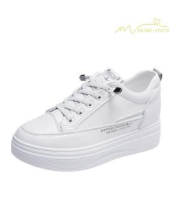 スニーカー | 白厚底レディース 運動靴 ローカットウォーキングシューズ 可愛い 軽量 白シューズ 靴 疲れない 美脚 防滑