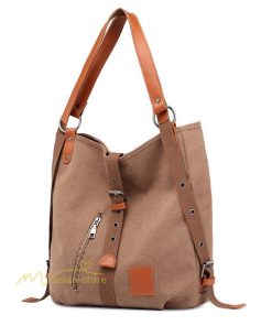 女性用バッグ | ショルダーバッグ リュック バッグ カバン レディース 帆布バッグ ズック カジュアル 旅行 肩掛け 手提げ シンプル エコバッグ ハンド 通勤通学 洗え 便利 収納