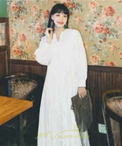 マキシ | ワンピース 春夏秋 着痩せる効果抜群 ロングワンピース マキシワンピース シフォン ビーチ 旅行 リゾート 刺繍 体型カバー レース 上品 レディース