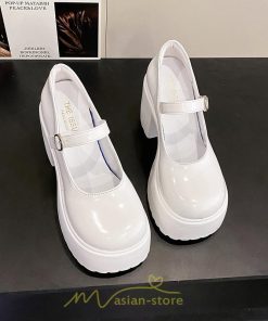 ローファー | パンプス ハイヒール レディース グランドトゥ 厚底 太ヒール スムース 美脚 ハロウィン 演出 可愛い 疲れない 韓国風 人気 歩きやすい 小柄