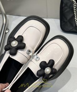 ローファー | 学生 女子 レディース 通学 通勤 学生靴 学校 軽量 花飾り 可愛い 上品 キレイめ 疲れにくい 痛くない 送料無料 フォーマル コンフォート