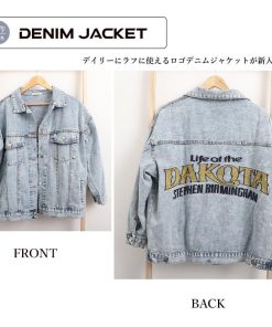 その他コート、アウター | デニムジャケット レディース バックロゴ